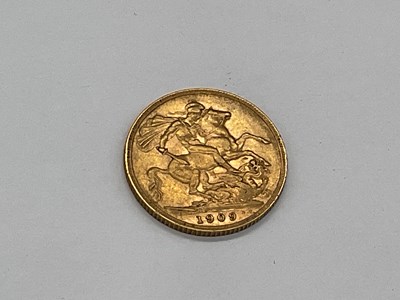 Lot 1317 - An Edward VII full sovereign, 1909, presented...