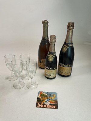 Lot 745 - POMAGNE; a vintage bottle of Bulmer's Pomagne...