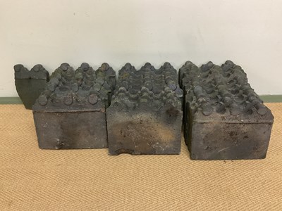 Lot 587 - Twenty four garden edging stones