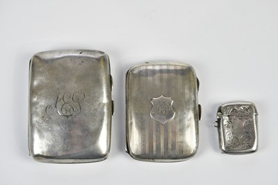 Lot 2406 - G F WESTWOOD & SONS; a George V hallmarked...