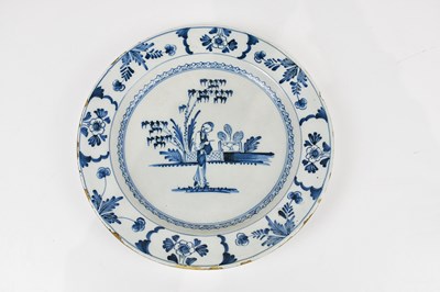Lot 2766 - An 18th century Delft tin glazed earthenware...