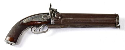 Lot 442 - A 19th century double-barrelled 32 bore side...