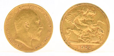 Lot 1880 - An Edward VII half sovereign, 1902.