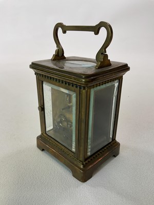 Lot 46 - A mahogany cased brass Cuff type microscope,...