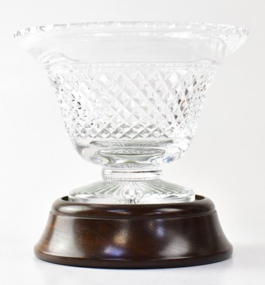 Lot 694 - WHITE STAR LINE; a Stuart Crystal vase of...