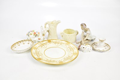 Lot 2798 - A collection of ceramics, including a Royal...
