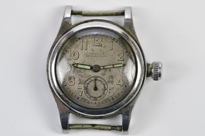 Lot 614 - A vintage stainless steel Oyster Junior Sports...