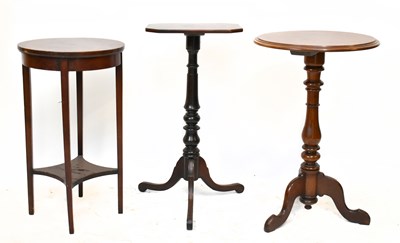 Lot 1645 - A 19th century mahogany circular occasional...