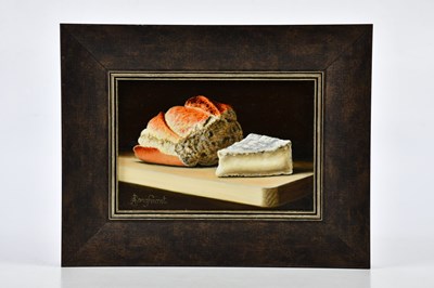Lot 1703 - ANNE SONGHURST; oil on board, 'Goats Cheese...