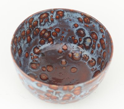 Lot 26 - ANDREW CHAMBERS; a deep stoneware bowl...