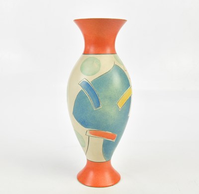 Lot 2346 - ANGELA ATKINSON; a 1980s ovoid vase with...