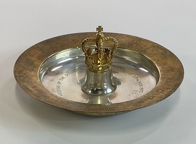 Lot 1019 - A cased Elizabeth II hallmarked silver...