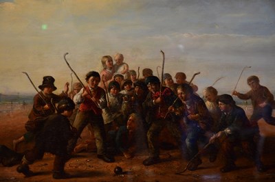 Lot 26 - ALFRED H GREEN (fl 1844-1880); ' A Game of...