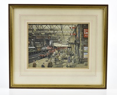 Lot 14 - J L CHAPMAN (20TH CENTURY); gouache, 'Carlisle...