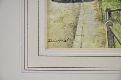 Lot 18 - J L CHAPMAN (20TH CENTURY); gouache, 'Helmsley,...