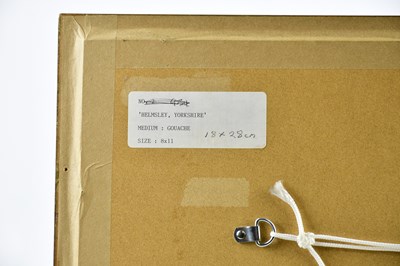 Lot 18 - J L CHAPMAN (20TH CENTURY); gouache, 'Helmsley,...