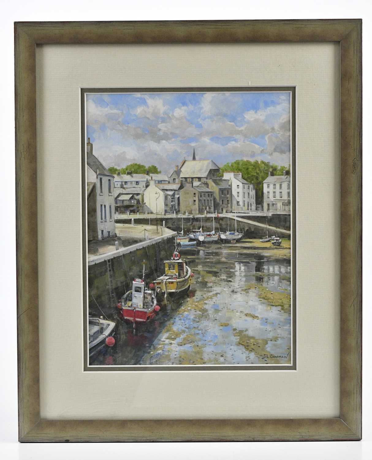 Lot 21 - J L CHAPMAN (20TH CENTURY); acrylic,...