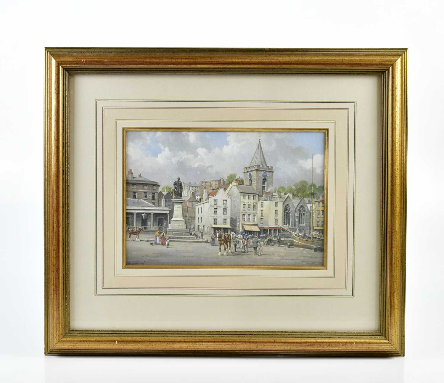 Lot 20 - J L CHAPMAN (20TH CENTURY); gouache, 'Prince...