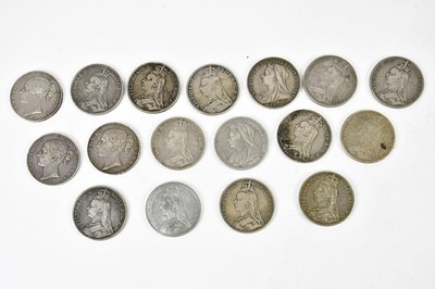 Lot 2572 - A collection of seventeen Queen Victoria...