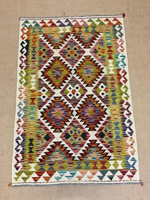 Lot 544 - A Chobi Kilim, 150 x100cm.