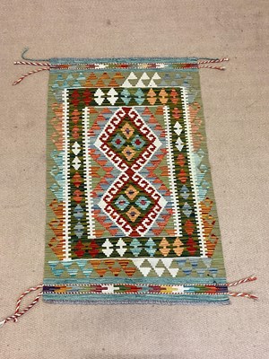 Lot 549 - A Chobi Kilim, 126 x 79cm.