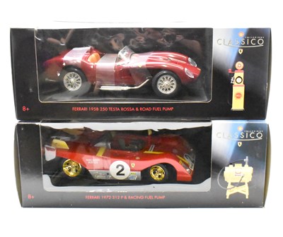 Lot 808 - CLASSICO; two boxed diecast model display cars,...