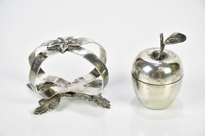 Lot 2137 - MARTIN, HALL & CO; a Victorian hallmarked...