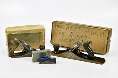 Lot 1278 - STANLEY; a vintage woodworking plane, a Record...