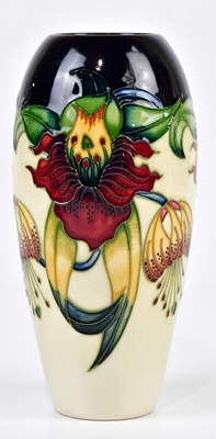 Lot 2653 - NICOLA SLANEY FOR MOORCROFT; an ovoid vase...