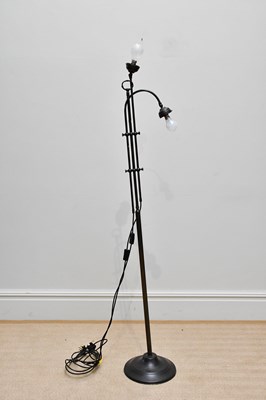 Lot 1575 - A modern standard lamp, height 172cm.