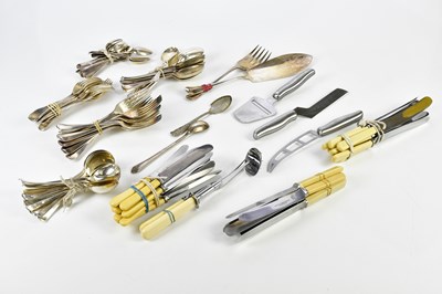 Lot 2040 - A small quantity of electroplated cutlery...