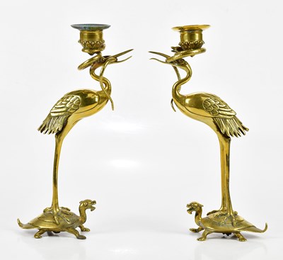 Lot 1287 - A pair of of early 20th century Japanese...