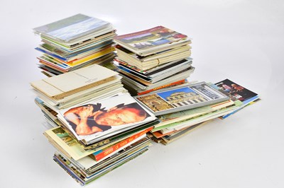 Lot 1733 - A collection of modern postcards relating to...