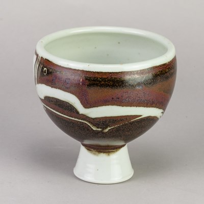 Lot 487 - MICHAEL CASSON (1925-2003); a porcelain...