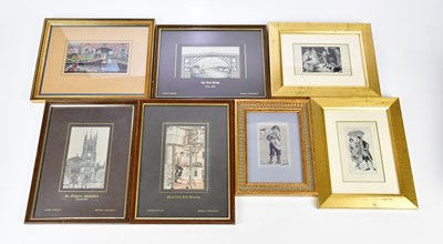 Lot 1389 - A collection of Macclesfield silks including...