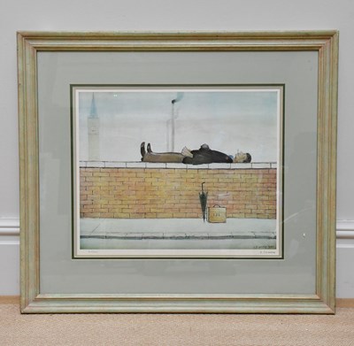 Lot 49 - LAURENCE STEPHEN LOWRY RA (1887-1976); pencil...