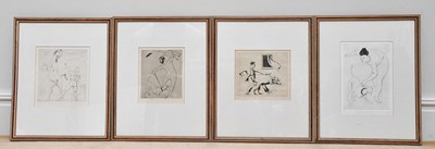 Lot 1713 - FRANCIS WEST; four pencil signed limited...