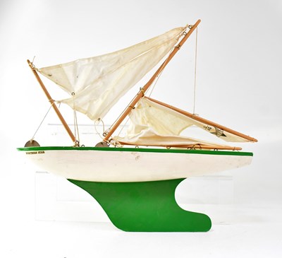 Lot 895 - STAR PRODUCTIONS; a pond yacht, 'Northern Star'...