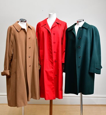 Lot 899 - BURBERRY; three vintage lady's coats to...