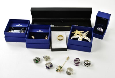 Lot 944 - SWAROVSKI; a quantity of jewellery including...