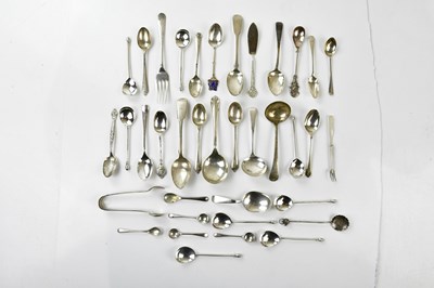 Lot 2264 - IP; a Georgian hallmarked silver caddy spoon...
