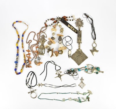Lot 519 - A quantity of Eastern costume jewellery,...