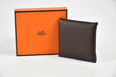 Lot 802 - HERMÈS; an unused Epsom calfskin leather...