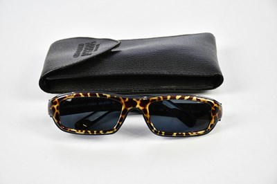 Lot 870 - GIANFRANCO FERRE; a pair of tortoiseshell...