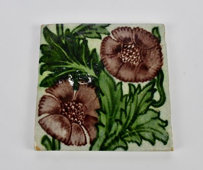 Lot 2236 - WILLIAM DE MORGAN; an Arts & Crafts ceramic...