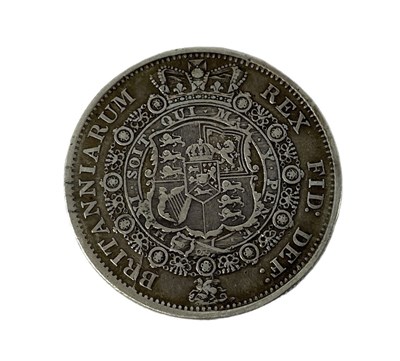 Lot 1628 - A George III Bull Head half crown dated 1817.