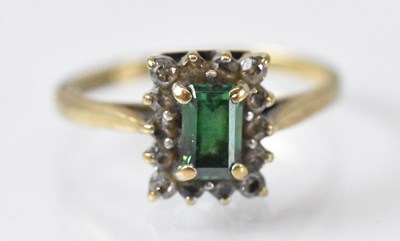 Lot 1464 - A 9ct yellow gold dress ring, size K/L, approx...