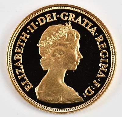 Lot 2546 - An Elizabeth II full proof sovereign, 1984,...