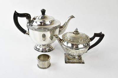 Lot 2059 - A late 19th/early 20th century French silver...