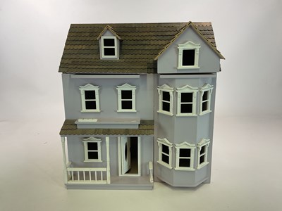 Lot 325 - A modern made doll's house in as found...